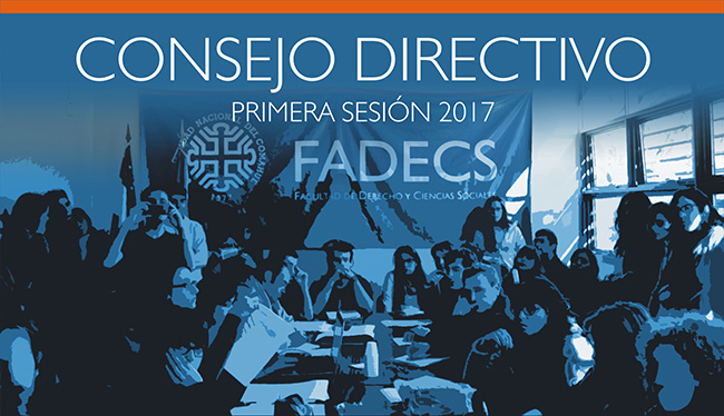 PRIMERA SESIÓN ORDINARIA DEL 2017 DEL CONSEJO DIRECTIVO DE LA FADECS